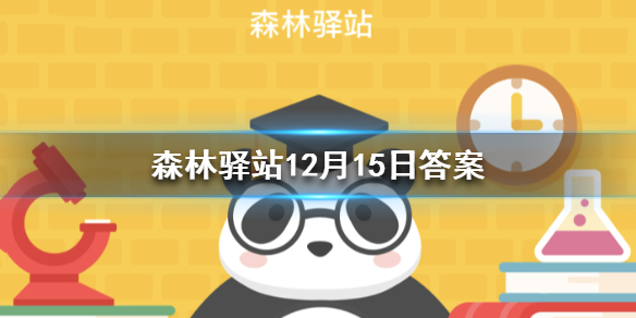 微博森林驿站12月15日今日问题答案，中国仅存的野生亚洲象生活在哪个省 